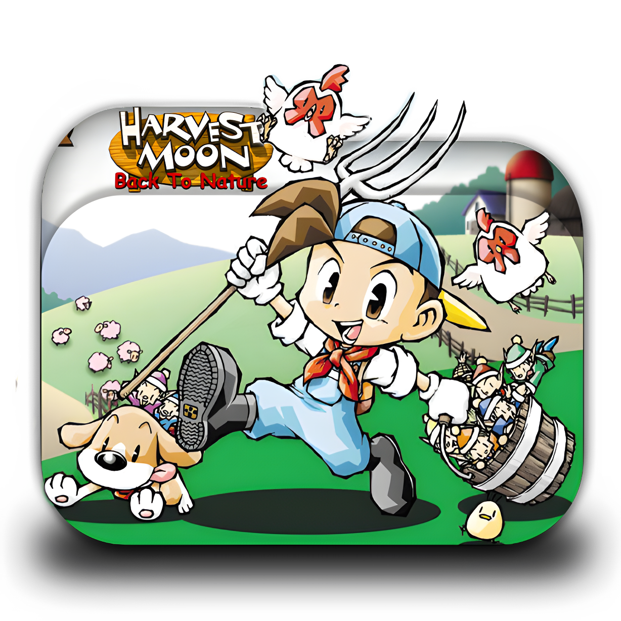 Harvest Moon Back to Nature Folder Icon by MJI13 on DeviantArt