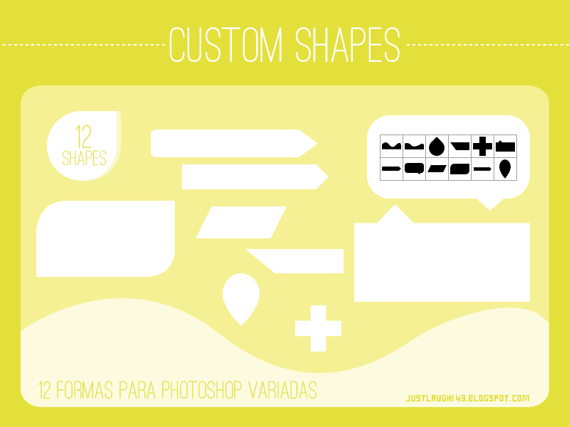 12 Custom Shapes