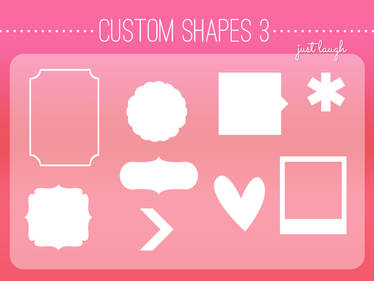 Custom Shapes Pack 3 - JustLaugh143
