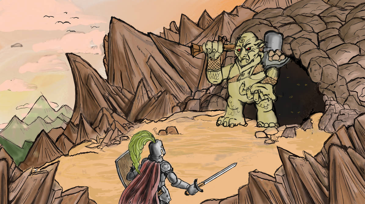 Cave entrance by BanjoInk on DeviantArt