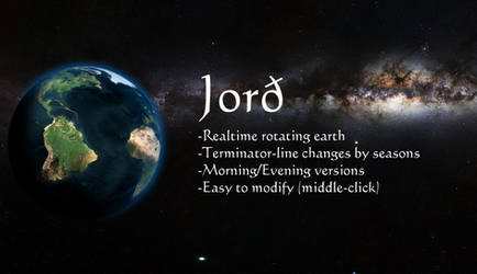 Jord - Rotating Earth (.rmskin)