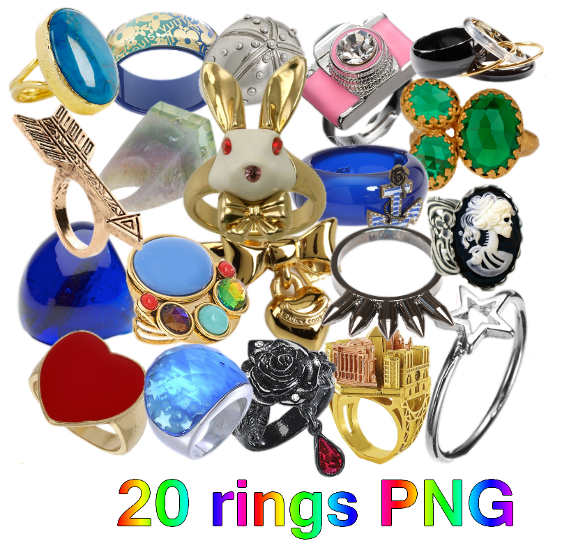 20 Rings PNG