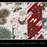Transparent Christmas Patterns