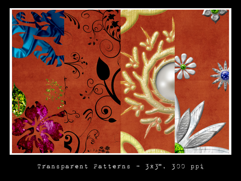 Ornate Transparent Patterns