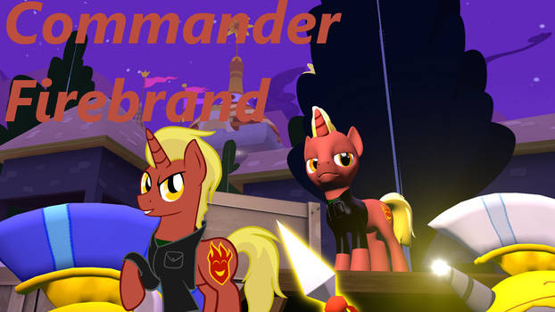 Commander Firebrand SFM-Gmod pony