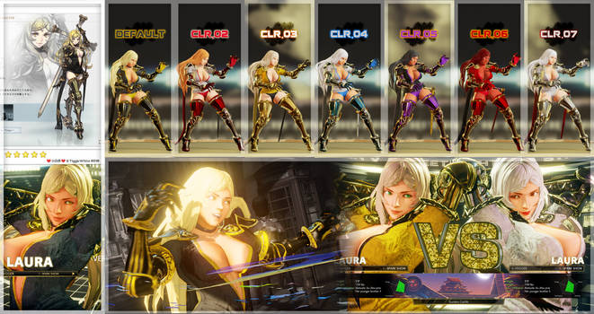 [SFV MOD] - DRAG-ON DRAGOON 3 FIVE - Laura C4