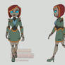 Animation - Juanita walk cycle