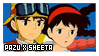 Laputa - Pazu X Sheeta Stamp
