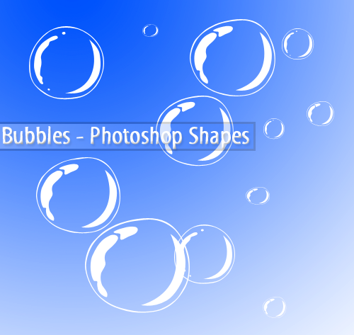 Bubbles Shapes