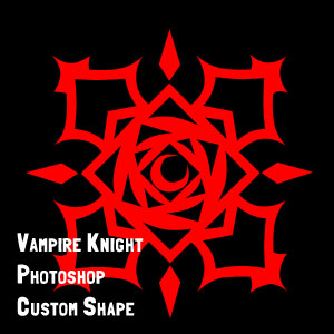 Vampire Knight Photoshop Shape