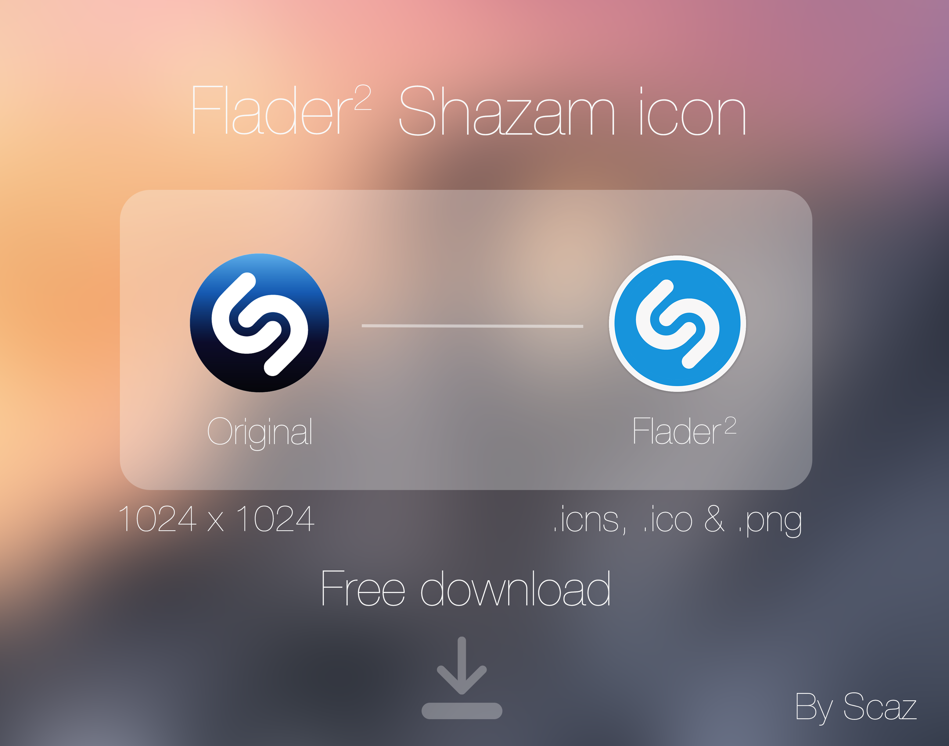 Flader 2 : Shazam icon App by scafer31000 on DeviantArt