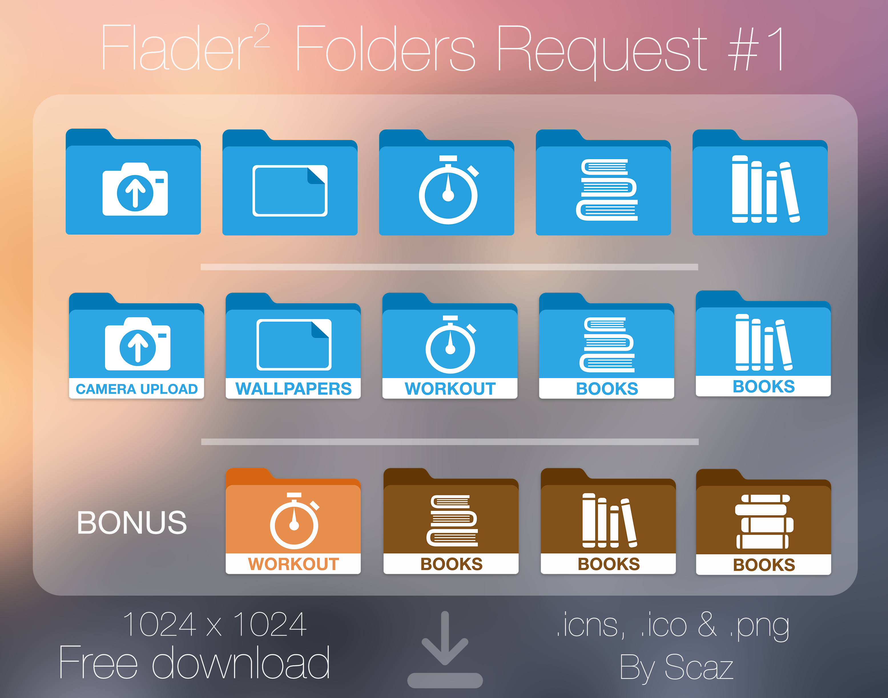 Flader : folders request #1