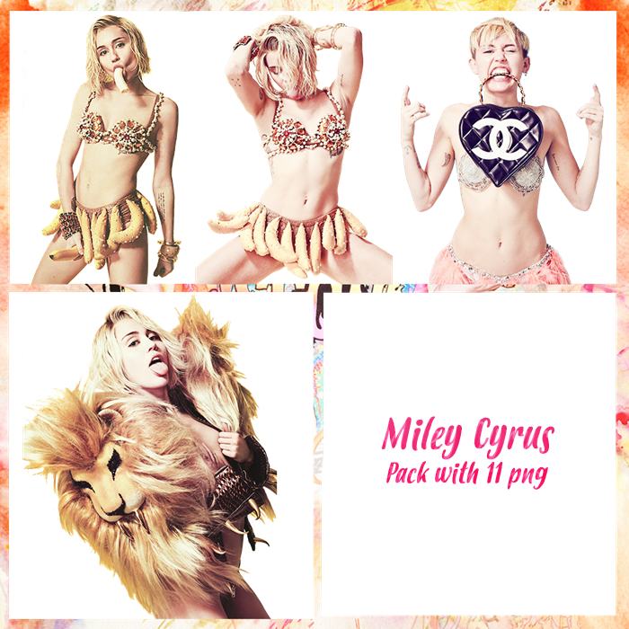 Miley Cyrus Pack PNG #4
