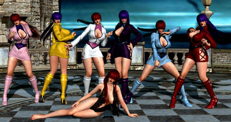 Kof Shermie By Kripas4