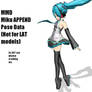 MMD - Miku APPEND Pose Data