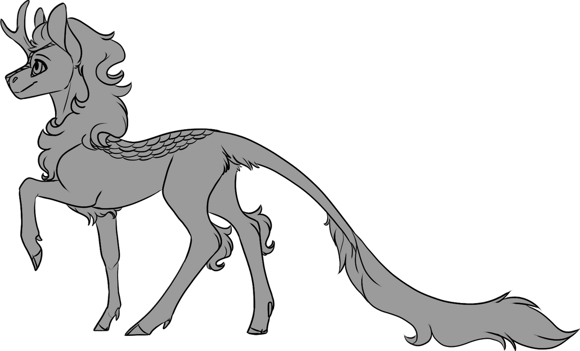 [Base] MLP - Simple Kirin by Viisrah on DeviantArt