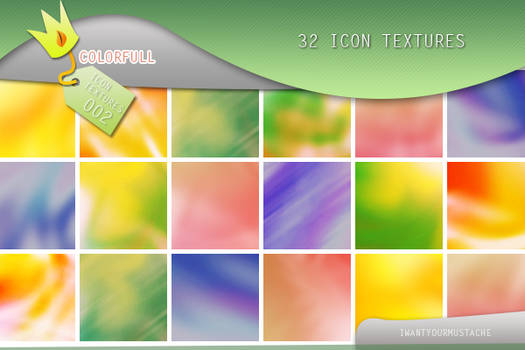 32 Colorfull icon textures