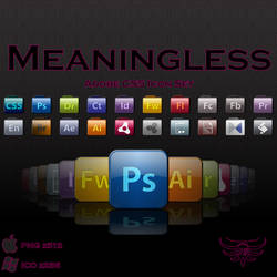 MEANINGLESS Adobe CS5 Icon Pack WinMac