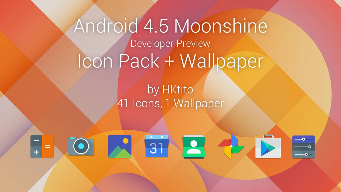 Android 4.5 Moonshine Developer Preview Icon Pack by HKtorito on DeviantArt