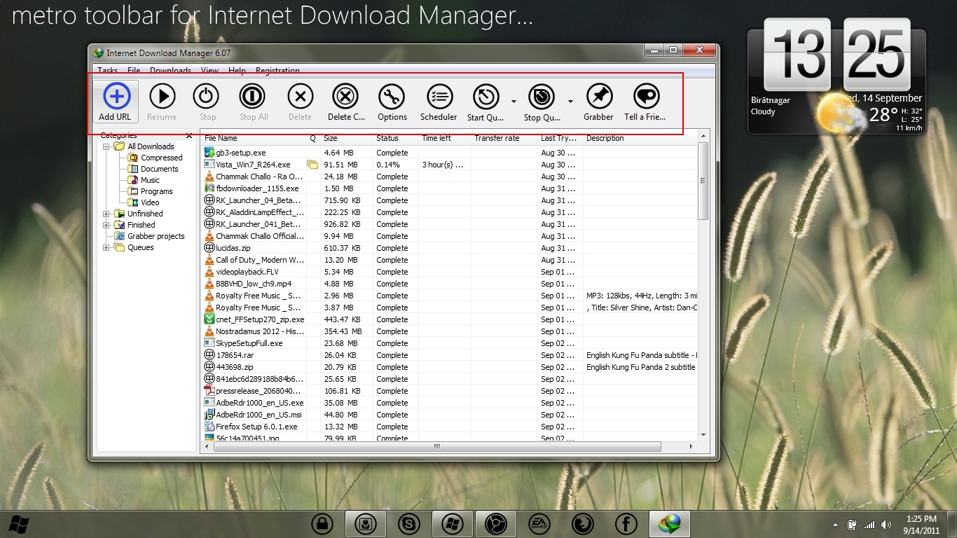 Metro Toolbar For Idm By Bswas On Deviantart