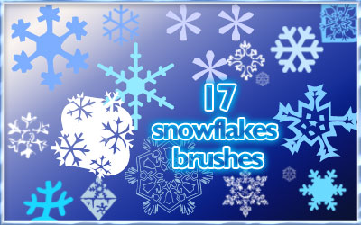 Snowflake brushes