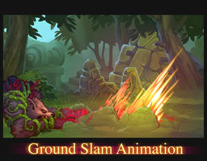 Wolf Ground Slam Animation