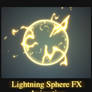 Lightning Sphere FX Animation.