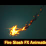 Fire Slash FX Animation