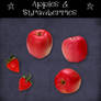 Apples and Strawberries