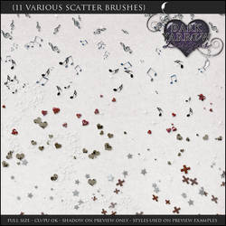 11 Various Scatter Brushes