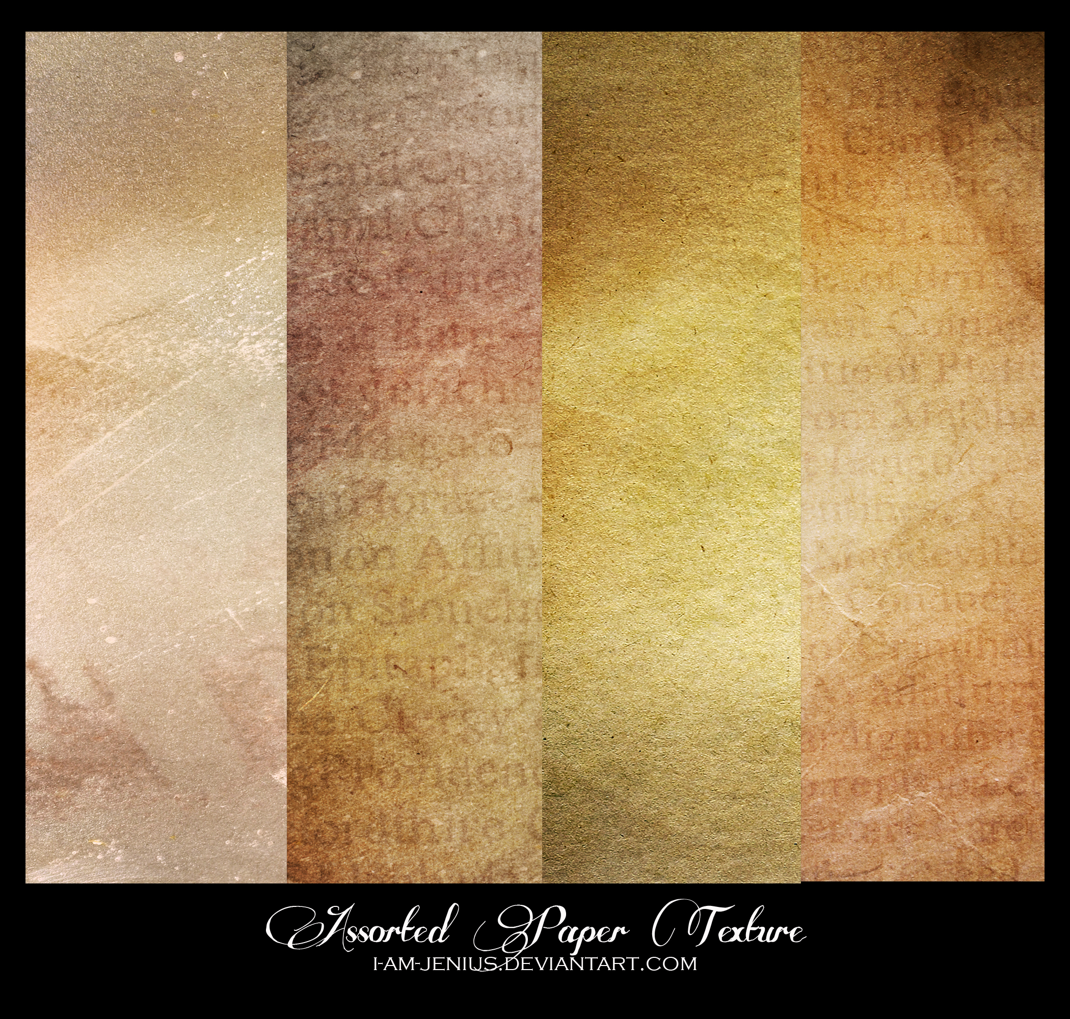 Assorted Paper Textures