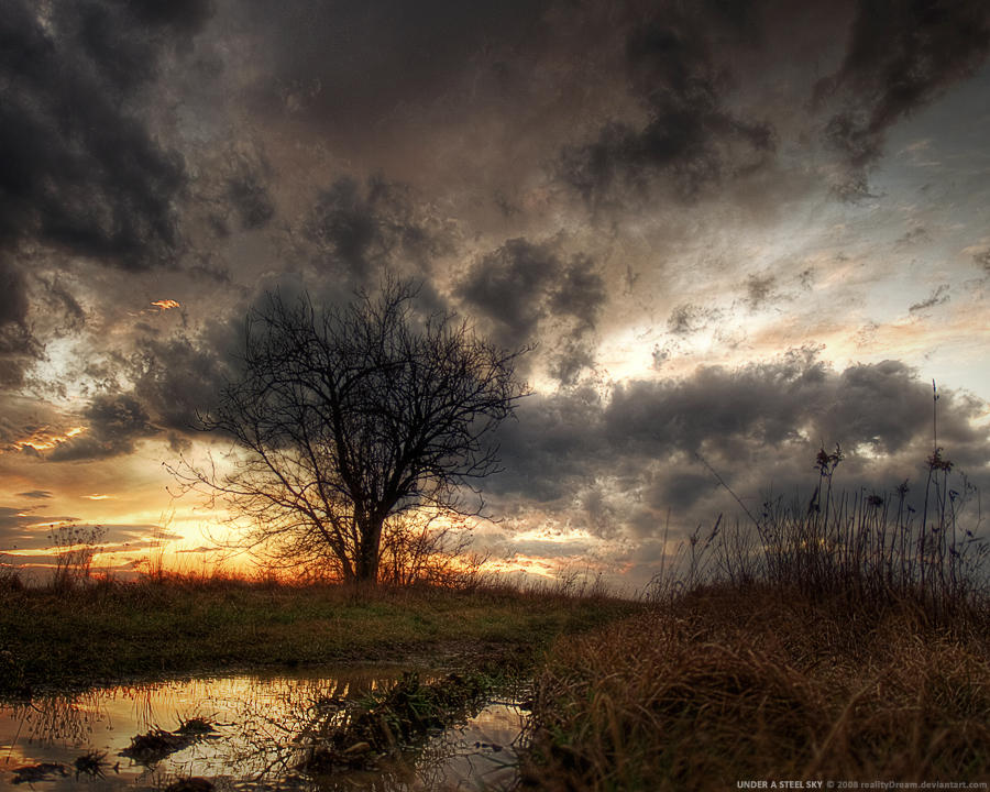 Under a steel sky WP by realityDream on DeviantArt