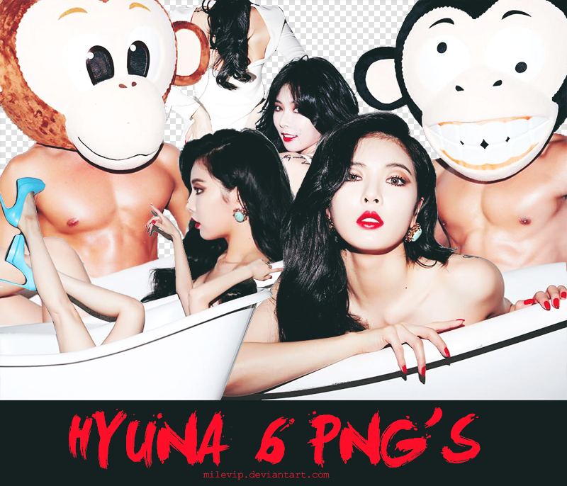 HYUNA 6 PNG'S BY:MILEVIP