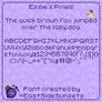 Essie's Pixels - Font