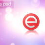 e logo free psd