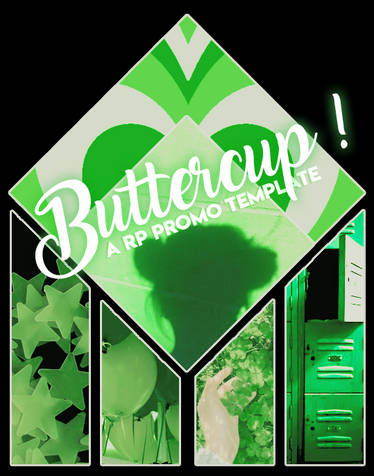 PROMO TEMPLATE 036 :: // BUTTERCUP !