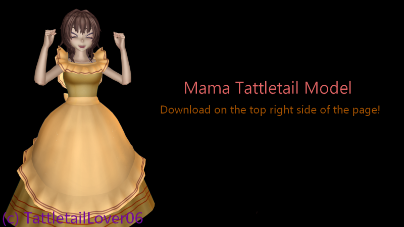 Mama Tattletail Model W.I.P : r/Tattletail