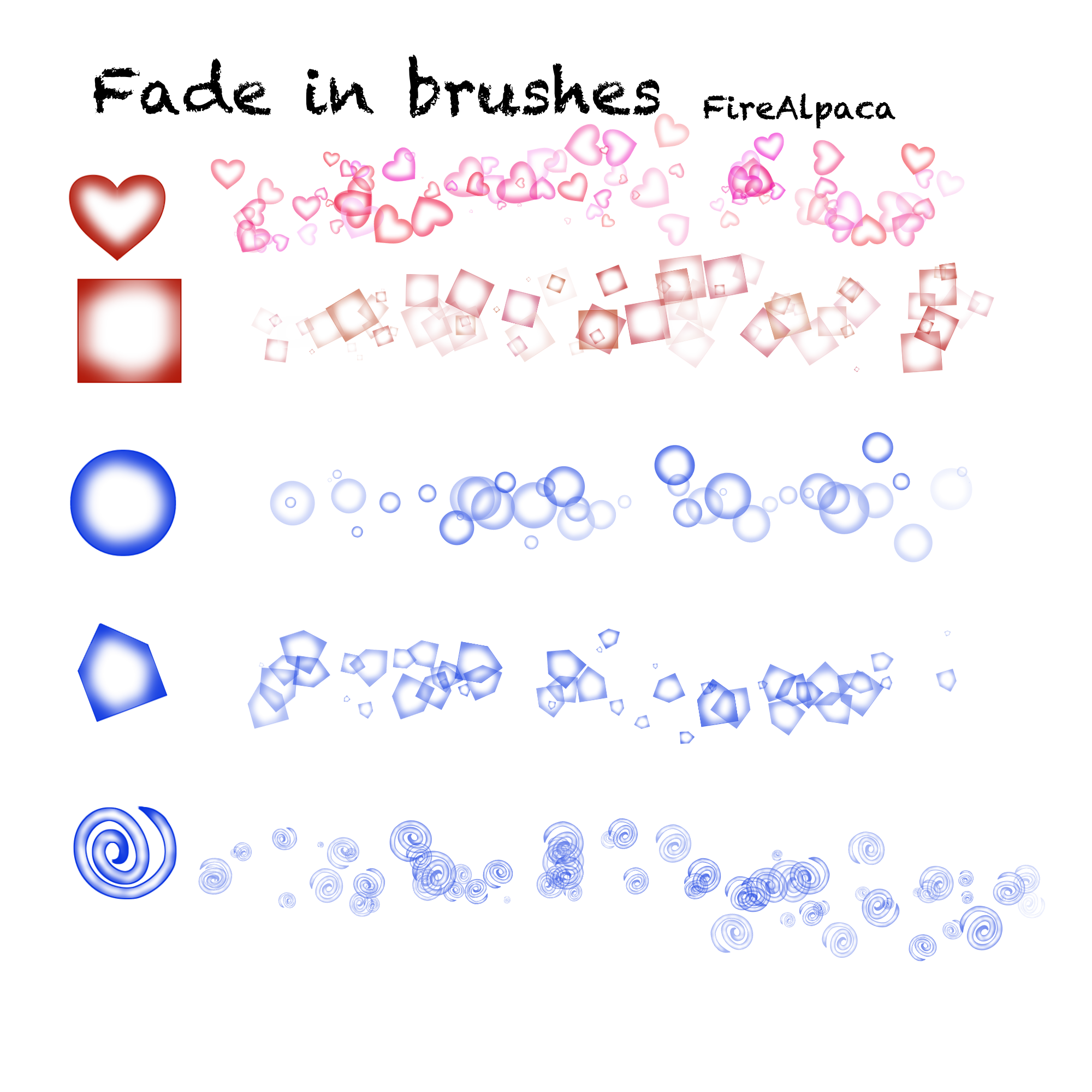 Fade in brushes FireAlpaca