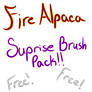 Free Random brush set -FireAlpaca-