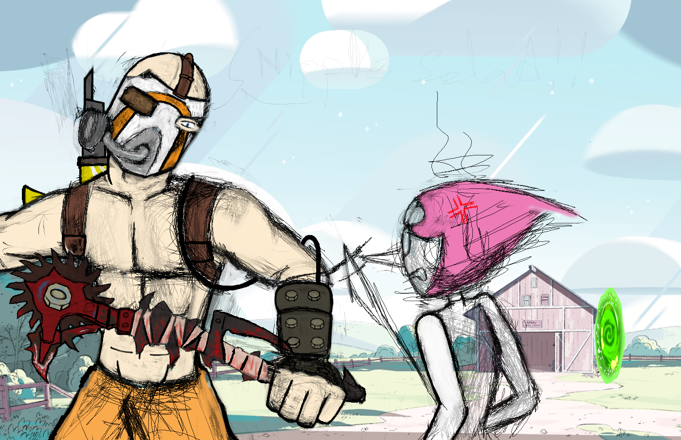 If Krieg and Pearl met face to face? [rough draft]