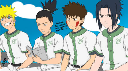 Naruto Baseball by ImSoPositive