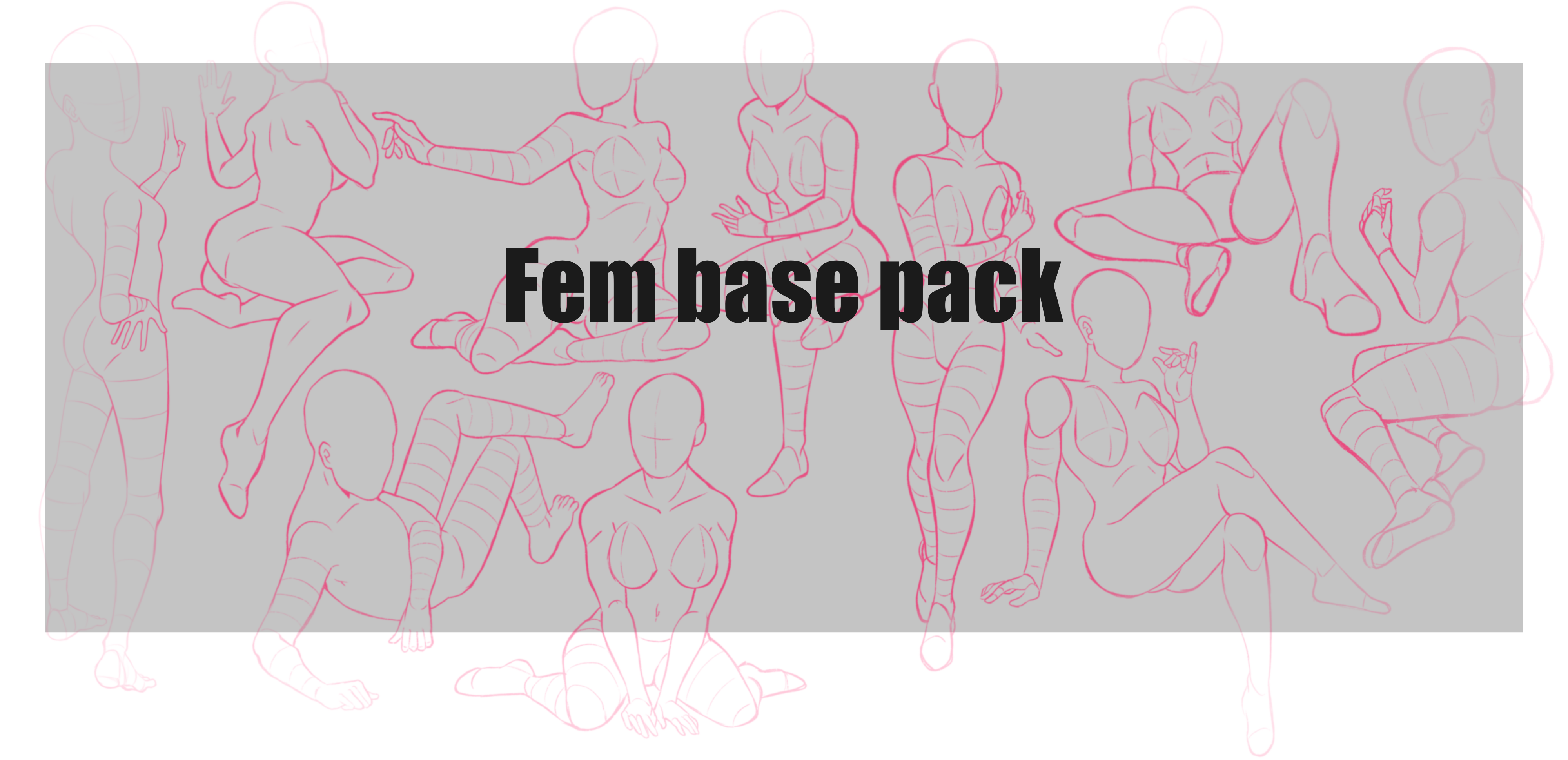 Fem base pack by Dee-Dee-adopt-shop on DeviantArt