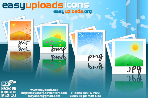 Easy Uploads icons