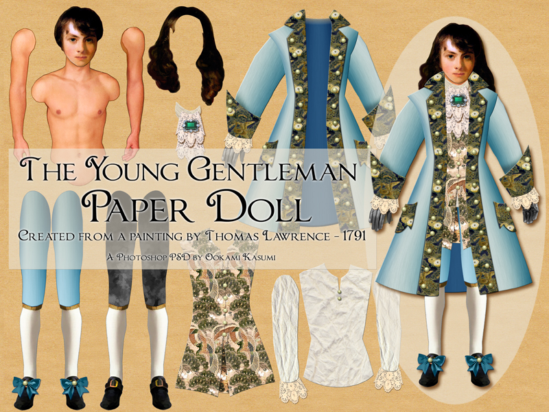 Young Gentleman PaperDoll