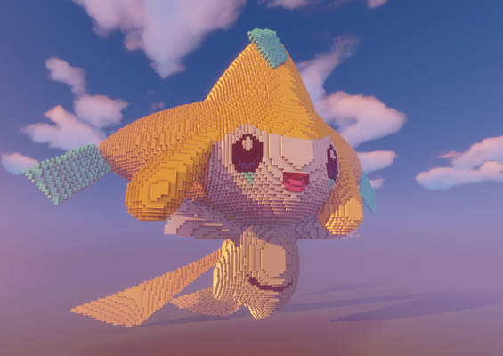 Minecraft Jirachi Build Schematic