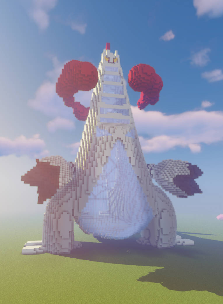 Minecraft Gigantamax Duraludon Build Schematic