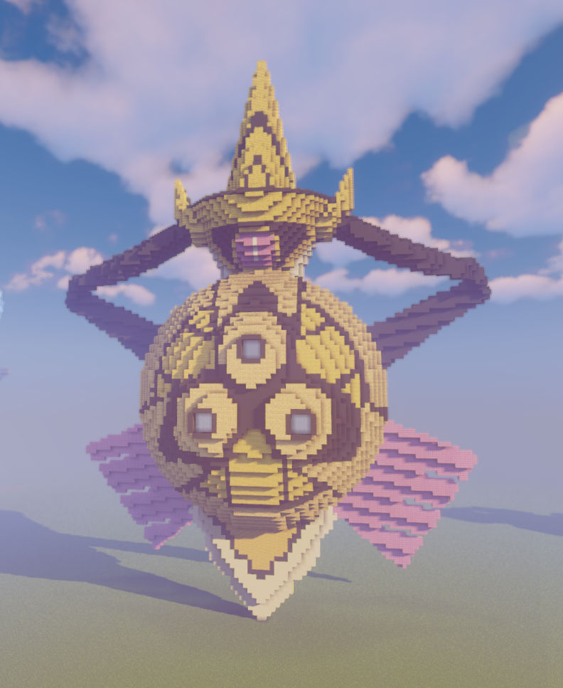 Minecraft Aegislash Build Schematic