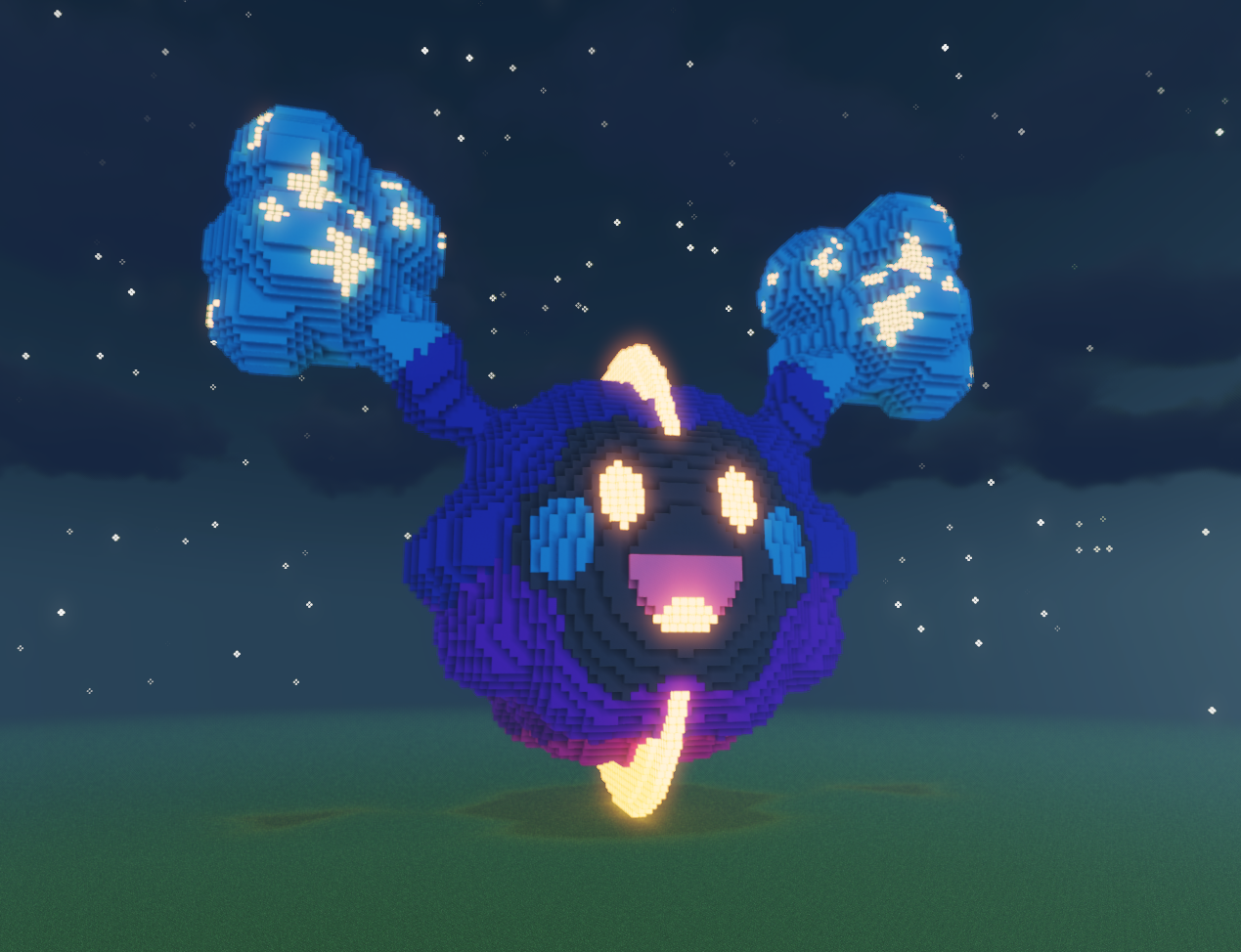 Minecraft Cosmog Build Schematic by JesseTurtles on DeviantArt