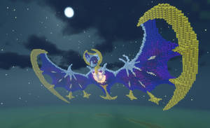 Minecraft Lunala Build Schematic