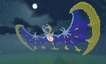 Minecraft Lunala Build Schematic